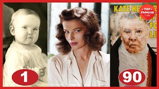 Katharine Hepburn Transformation ⭐ From 1 To 96 Years Old [upl. by Paz]