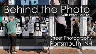 Behind the Photo Street Photography in Portsmouth NH with Leica Q2 [upl. by Anyela]