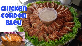 CORDON BLEU sa Large na Bilao  Food Bilao [upl. by Hubie335]