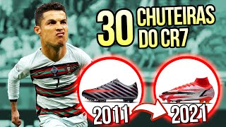 TODAS as 30 CHUTEIRAS da NIKE ESPECIAIS do CR7 [upl. by Nahsrad64]