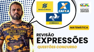 Revisão Expressões Numéricas  Questões de Concurso Matemática [upl. by Porett658]