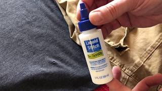 How to Fix a Hole in a Shirt amp Pants No Iron No Stitching in Seconds [upl. by Hummel373]