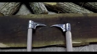 Homemade pickaroon hookaroon from lawn mower blade [upl. by Polash]