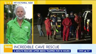 VRA Rescue NSW Caves Squad Captain Alan Warild Interview on Today Show [upl. by Festus130]