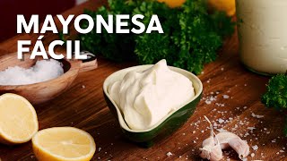 Receta Mayonesa casera keto [upl. by Suravat]