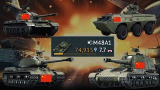 My Grind To Research And Spade Every Chinese Tank  Day 37 [upl. by Nibbor]