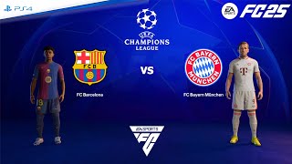 FC 25 PS4  FC Barcelona vs FC Bayern München  UEFA Champions League 2425 [upl. by Estelle]