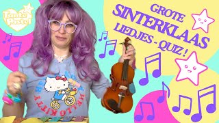 🛼 AFL 2 SINTERKLAAS MUZIEK QUIZ 2024 🛼 RAAD jij de LIEDJES die TANTE PASTEL speelt [upl. by Ennoira]