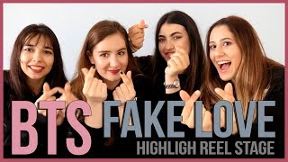 BTS  FAKE LOVE │BTS COMEBACK SHOW REACTION 2 KPOP FANS amp 2 FANSTOBE [upl. by Pollie]