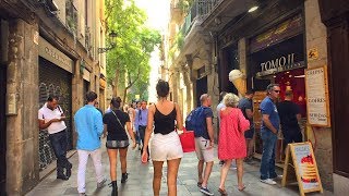 Walking Barcelona’s Sant Pere Santa Caterina and La Ribera Quarter [upl. by Ylenaj989]