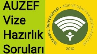 AUZEF İlk Yardım VİZE soruları 2 Ünite sonu soru ve cevapları Tıbbi Dokümantasyon ve Sekreterlik [upl. by Asina]