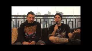 Entrevista Krisiun 2012  Parte 1 [upl. by Trilbi123]