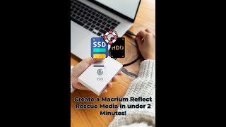 Creating a Macrium Reflect Rescue ISO for personal use in under 2 minutes macriumreflect [upl. by Byrne]