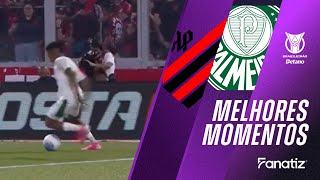 Athletico Paranaense 0 x 2 Palmeiras I Melhores momentos I Brasileirão 2024 [upl. by Freemon578]