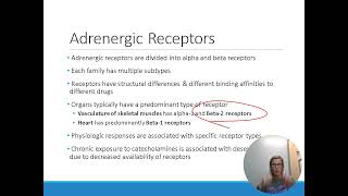 Pharmacology of Adrenergic Agonists [upl. by Enaitsirk800]