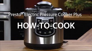 HowtoCook with the Presto® Electric Pressure Cooker Plus [upl. by Geldens]