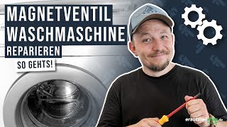 Magnetventil Waschmaschine reparieren  so geht es [upl. by Evanthe]