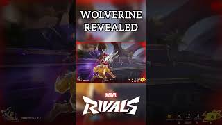 Wolverine Revealed in Marvel Rivals MarvelRivals Wolverine [upl. by Dahij108]