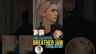 Fix Mouth Breather Jawline [upl. by Pozzy]