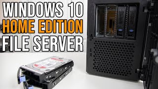 Beginners Guide to Setting Up File Server On Windows 10 Home Edition 2021 [upl. by Ynavoeg]