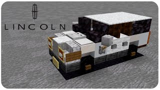 How to Build a SUV in Minecraft Lincoln Navigator 2020 Minecraft SUV Tutorial [upl. by Maximilianus]