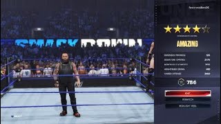 Mixed tag team match on smackdown [upl. by Laurena]