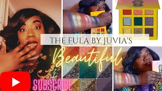 THE FULA BY JUVIAS PLACE EYESHADOW PALETTE [upl. by Hafirahs]