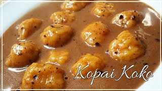 HOW TO MAKE KOPAI KOKO  Samoan Koko Dumplings [upl. by Ronoel]