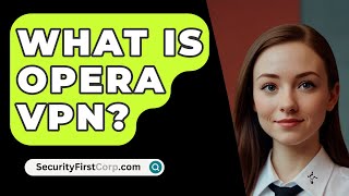 What Is Opera VPN  SecurityFirstCorpcom [upl. by Anitnamaid841]