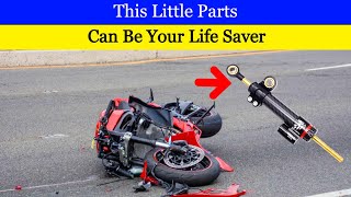 This How Steering damper Save You amp Your Bike From Brutal Accident   You Should Need One [upl. by Tayler575]