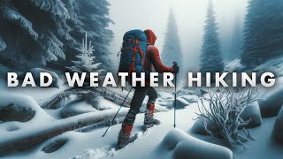 Bad Weather Hiking  MacIntyre Range  Adirondacks [upl. by Auhs]