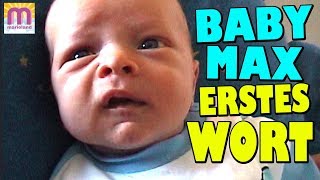 BABY Max erstes Wort mit einem Monat 👩 marieland Vlog 😘 [upl. by Bayless663]