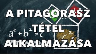 A Pitagorasz tétel alkalmazása [upl. by Eniretak]