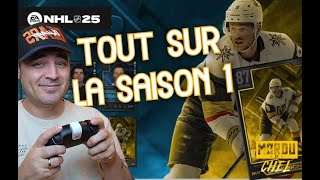 NHL 25  Eichel le XP path le wildcard levenement Cover et plus QC  FR [upl. by Yhtomit]