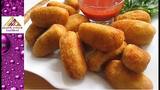 Kroket Tarifi  Pratik Yemek Tarifleri [upl. by Akila]