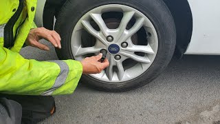 Ford Fiesta Locking Wheel Nut Removal No Key No Drilling No Welding Just Be Careful [upl. by Illona]