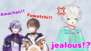 【Mafumafu English】Mafumafu gets jealous【まふまふ天月不破湊】 [upl. by Shermie]