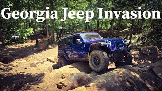 Georgia Jeep Invasion 2024 at Morris Mountain ORV [upl. by Erodaeht]