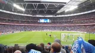 Wigan Athletic FA Cup Final Goal View From the Crowd HD [upl. by Lissy]