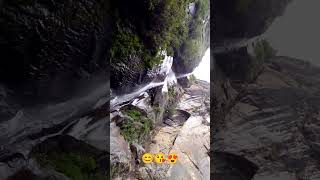 Tiger nest water falls😊 Bhutan 😎So Beautiful ❤️ [upl. by Dlorag]