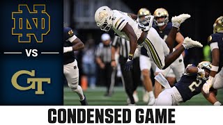 Notre Dame vs Georgia Tech Condensed Game  2024 ACC Football [upl. by Intosh]