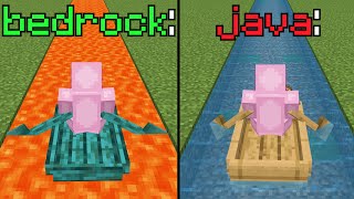 java vs bedrock [upl. by Otrebor789]