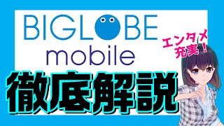 カウントフリーでエンタメ充実！BIGLOBEモバイルの料金・サービス徹底解説！ [upl. by Ahsin59]