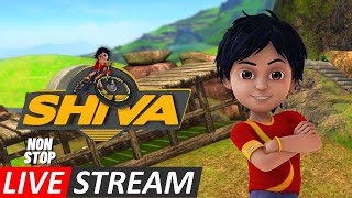 Shiva  शिवा  LIVE STREAM 🔴  Fun Animated Show for Kids Shiva NickJr Kids Animated [upl. by Balthazar]