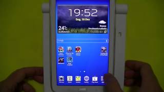 Samsung Galaxy Tab 3 T210  HOME BUTTON LAG FIX  PTBR  Brasil [upl. by Parnell]