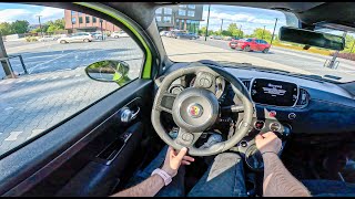 Abarth 595 Competizione  14 TJET 180HP  POV Test Drive [upl. by Andy857]