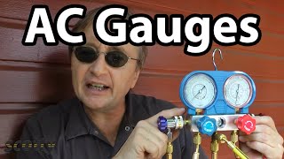 How to use AC Gauges in Your Car AC Problems [upl. by Paresh]