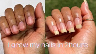 Trying HYPER REALISTIC Nail trend using builder gel  Necta Nails Tutorial [upl. by Derzon]