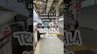 Trem bala no Japão 🇯🇵🫶🏼🤍 brasileirosnojapao japão japao curiosidades [upl. by Consuela593]