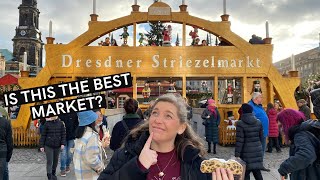 Dresden Christmas Market  Oldest German Christmas Market  Food Tour [upl. by Abixah906]